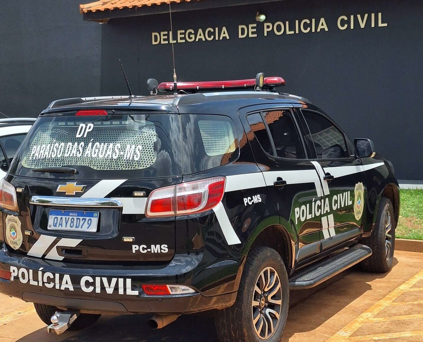 Imagem de compartilhamento para o artigo Homem é preso em flagrante por invadir casa da ex e descumprir medida protetiva em Paraíso das Águas da MS Todo dia